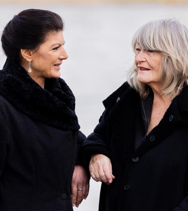 Alice Schwarzer und Sahra Wagenknecht