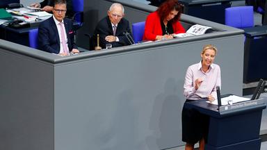 Archiv: Alice Weidel am 16.05.2018 im Bundestag in Berlin