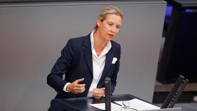 Alice Weidel spricht im Bundestag