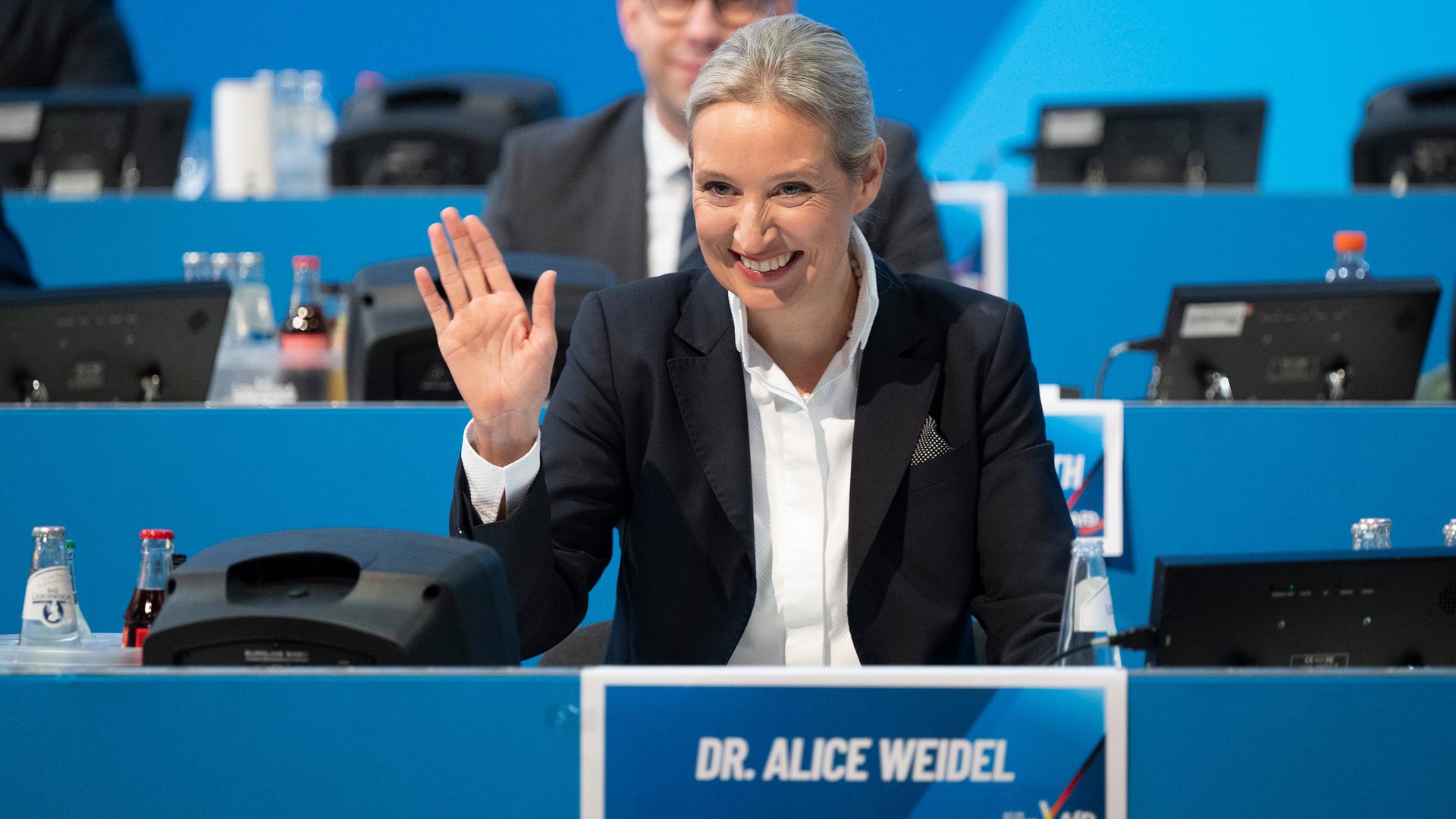AfD-Bundesparteitag: Weidel zur Kanzlerkandidatin gewählt