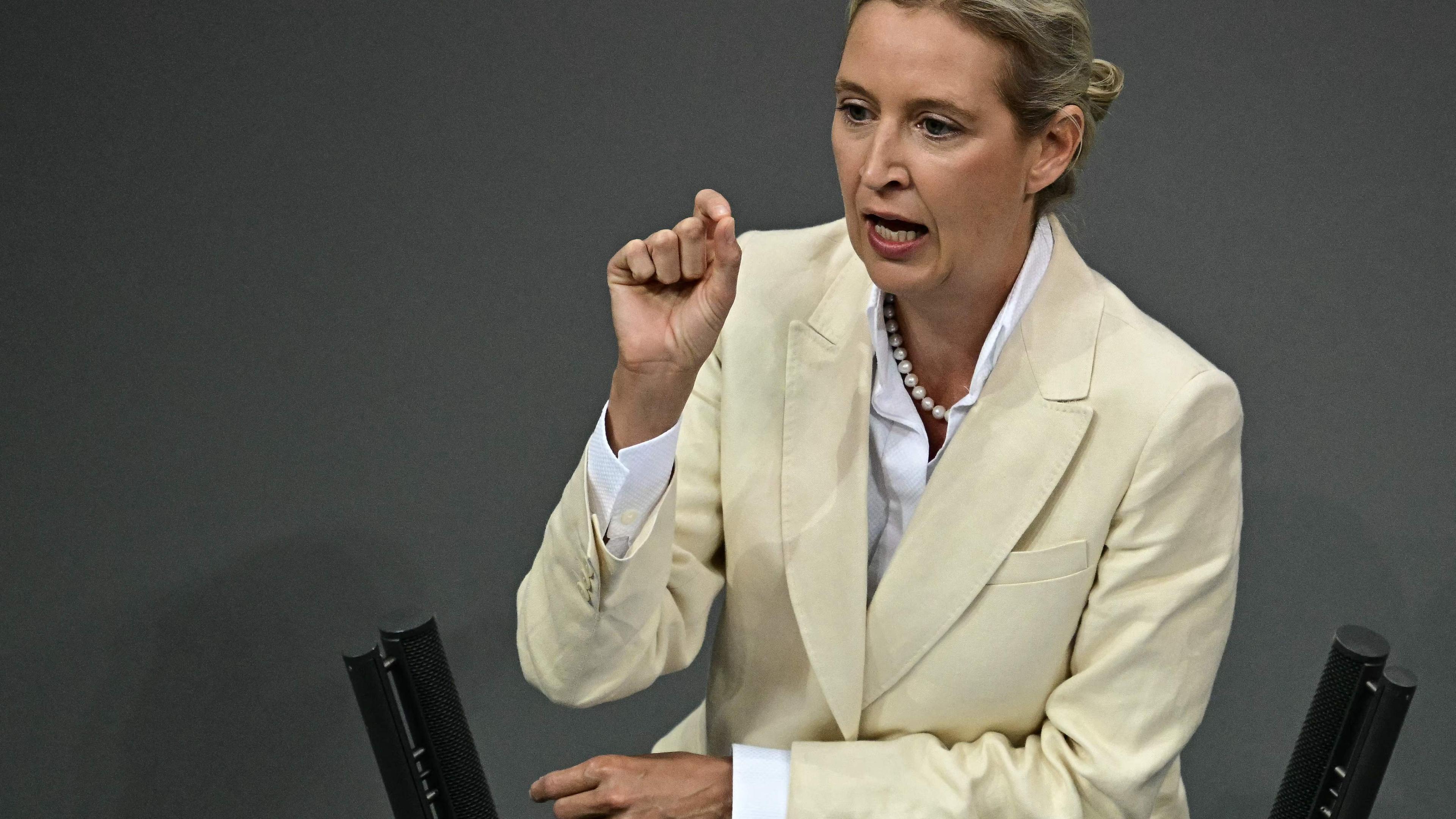 AfD-Chefin Alice Weidel