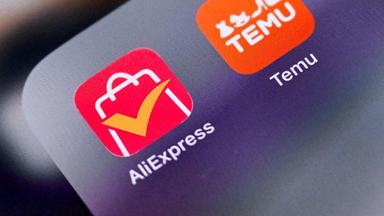 AliExpress App auf einem Smartphone zu sehen