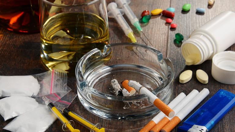 Alkohol und Zigaretten