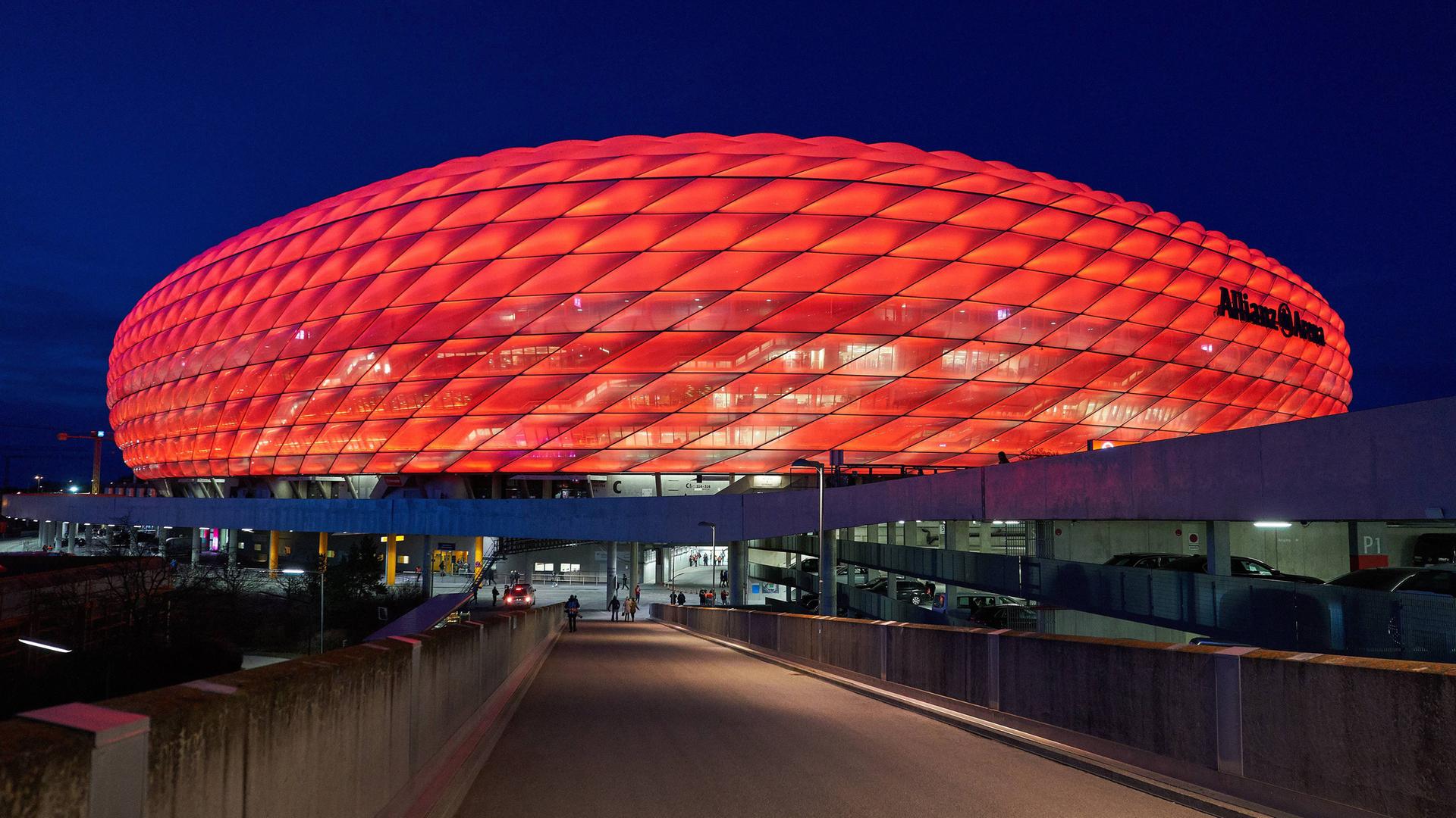 Außenansicht Allianz Arena