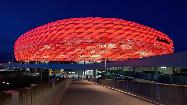 Außenansicht Allianz Arena