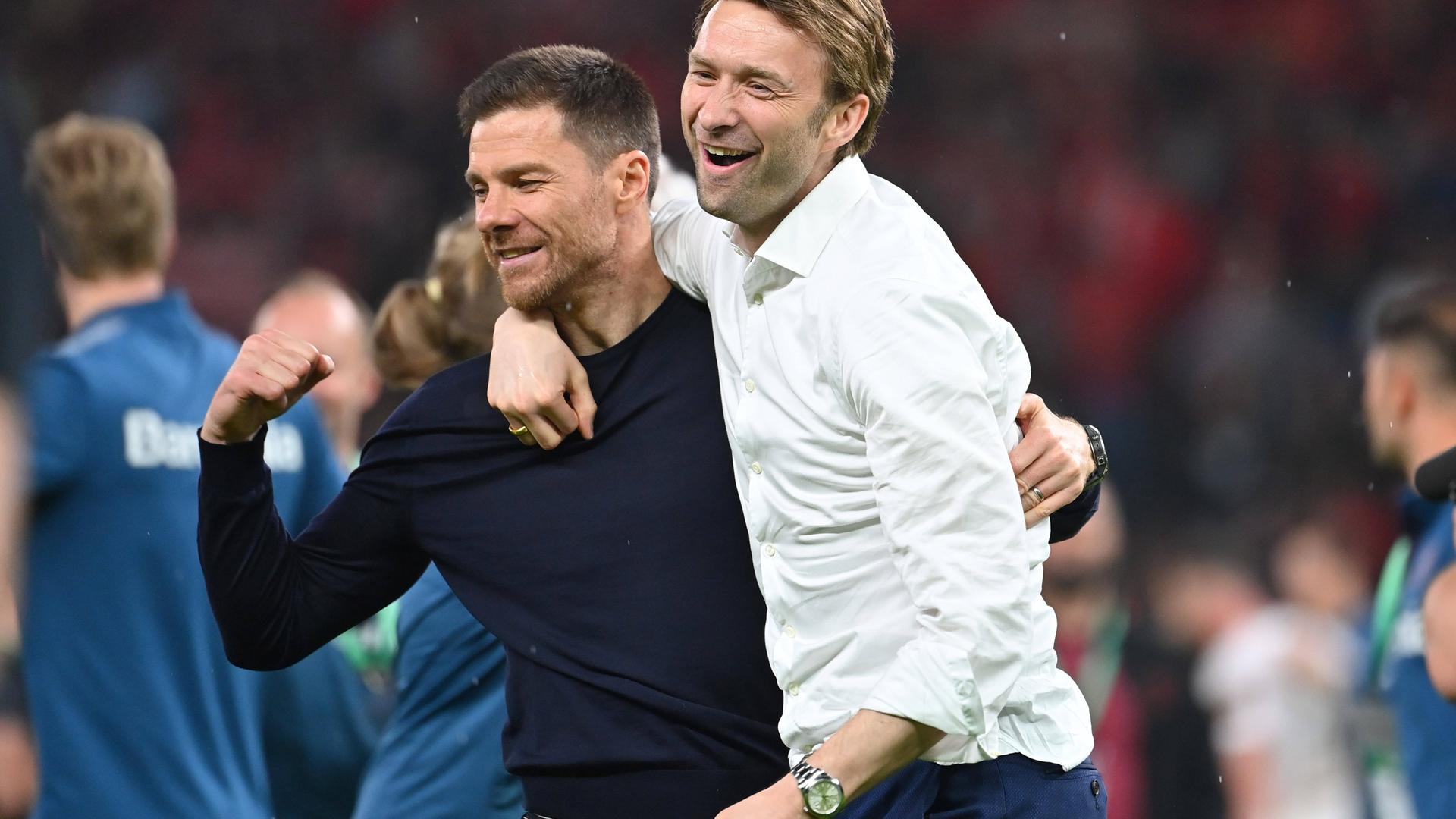 Xabi Alonso und Smon Rolfes