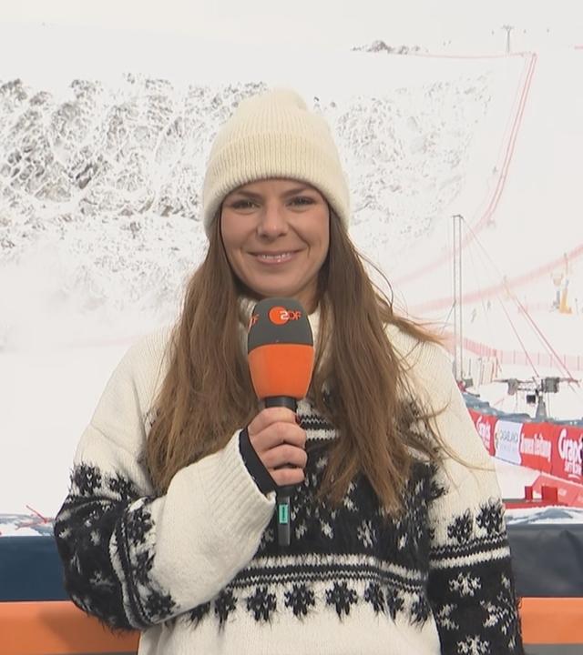 ZDF-Ski-Alpin-Moderatorin Amelie Stiefvatter über den Weltcup-Auftakt in Sölden