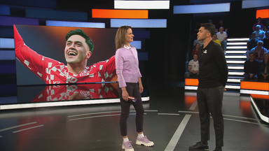 Nadiem Amiri (r.) im aktuellen sportstudio