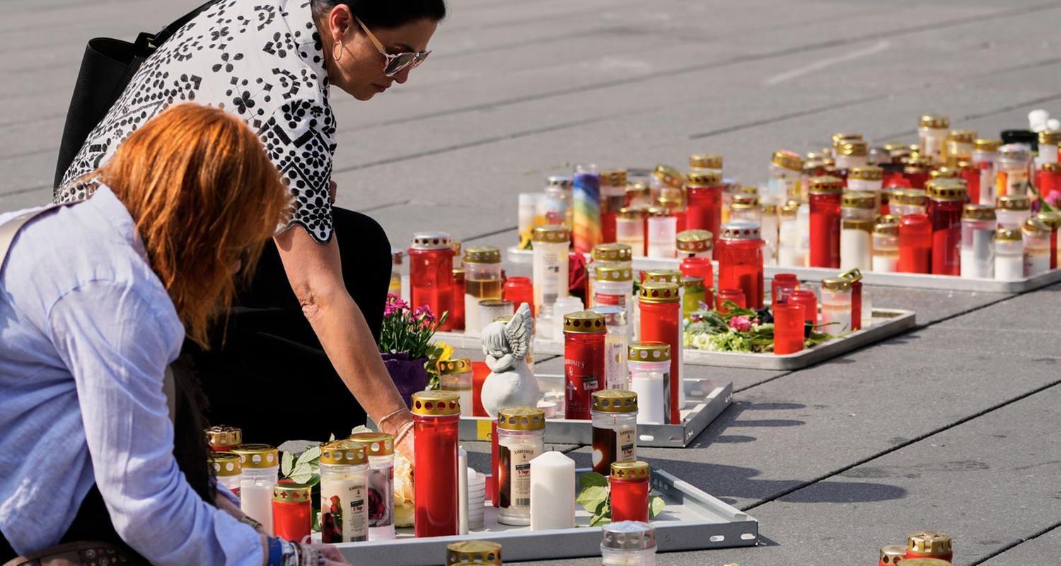Gedenken und Trauer nach dem Amoklauf in Graz