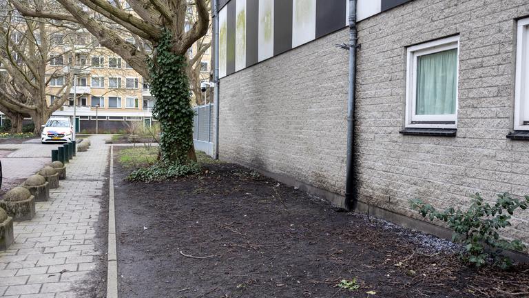 Die Folgen einer Explosion an einer jüdischen Schule in Amsterdam