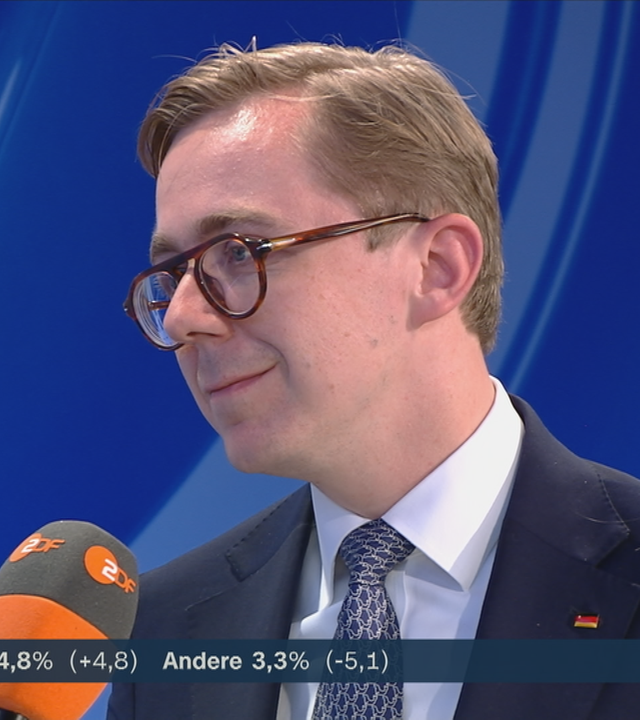 Philipp Amthor (CDU) mit einer Reaktion zu den Wahlen in Mecklenburg-Vorpommern und Berlin.