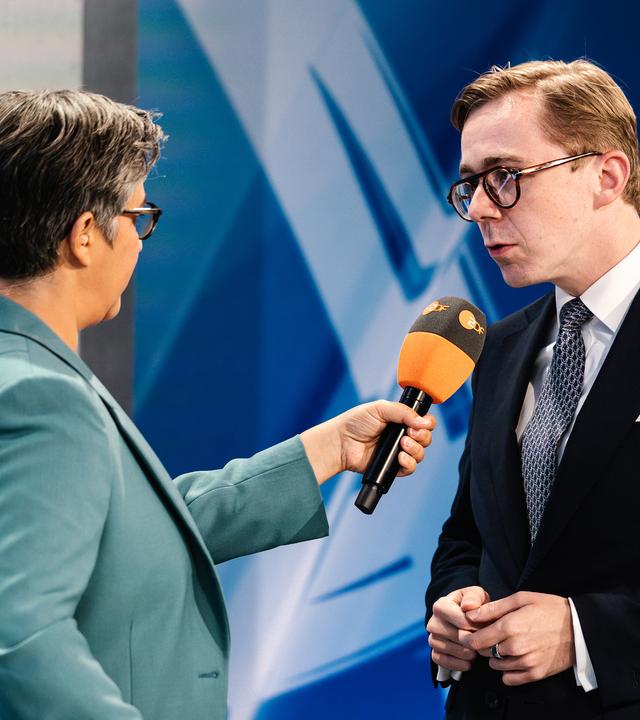 Philipp Amthor (CDU) mit einer Reaktion zu den Wahlen in Mecklenburg-Vorpommern und Berlin.