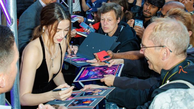 Schauspielerin Ana de Armas bei Premiere von "From the World of John Wick: Ballerina" in Berlin