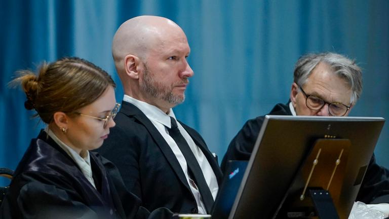 Anders Behring Breivik am 12.01.2024.