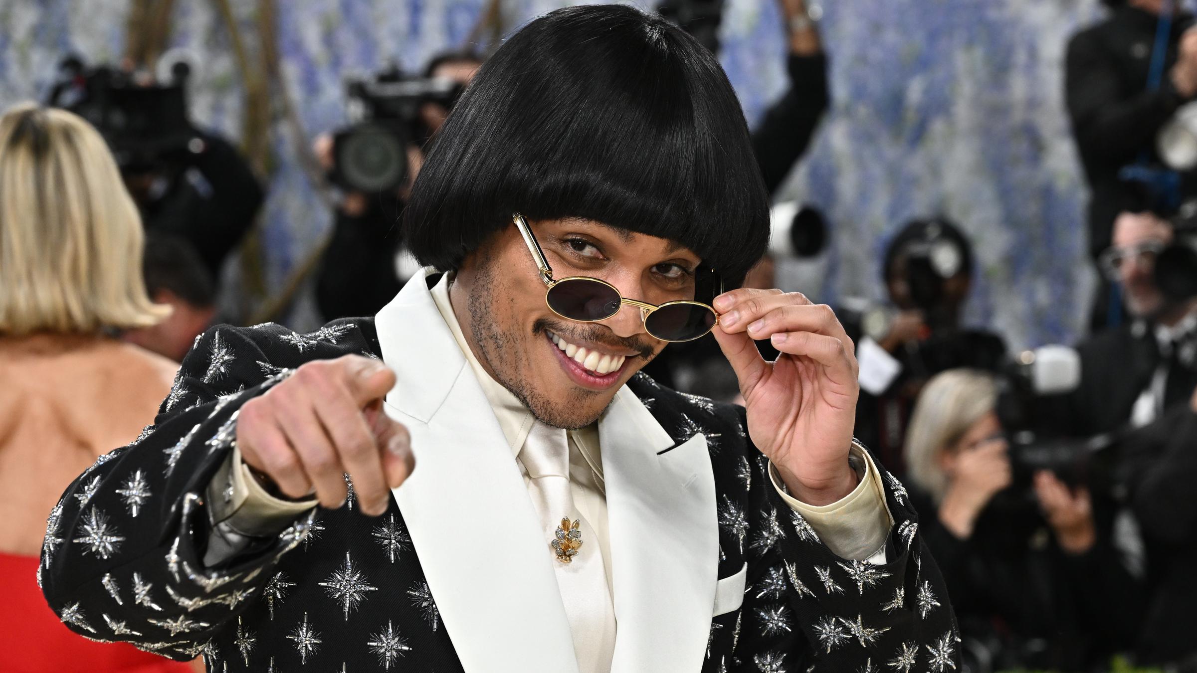 Anderson Paak trifft bei der Benefizgala des Costume Institute des Metropolitan Museum of Art ein.