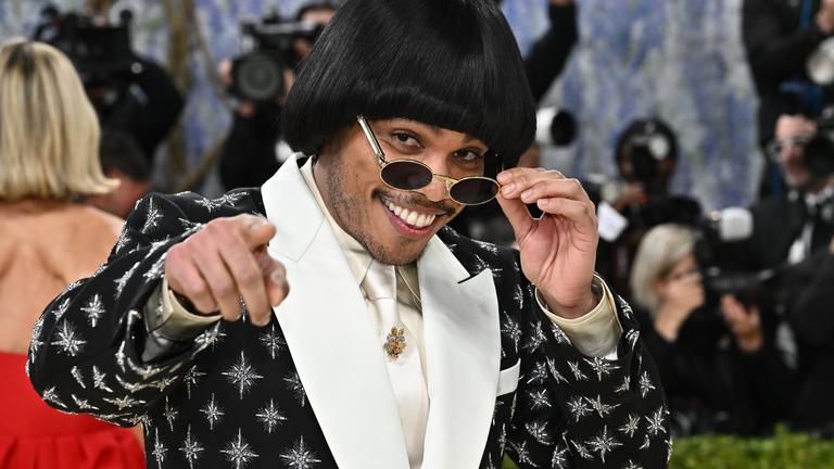 Anderson Paak trifft bei der Benefizgala des Costume Institute des Metropolitan Museum of Art ein.
