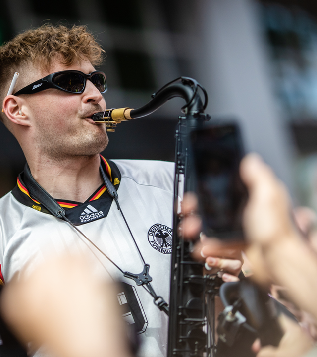 EM-Saxofonist André Schnura