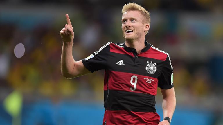 Andre Schürrle, ehemaliger Nationalspieler, beim Länderspiel Deutschland gegen England 2017