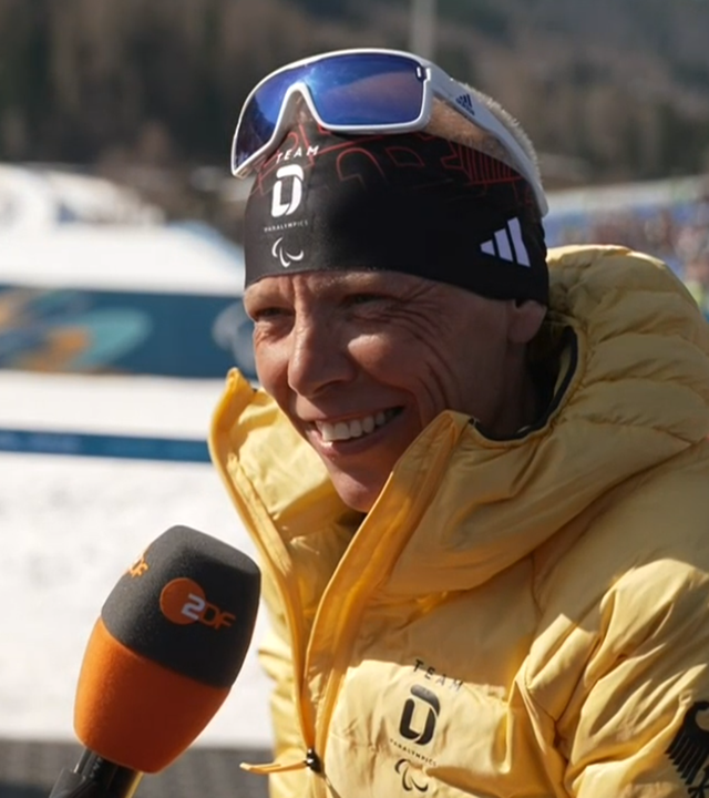 Andrea Eskau im ZDF-Interview am 08.03.2026. 