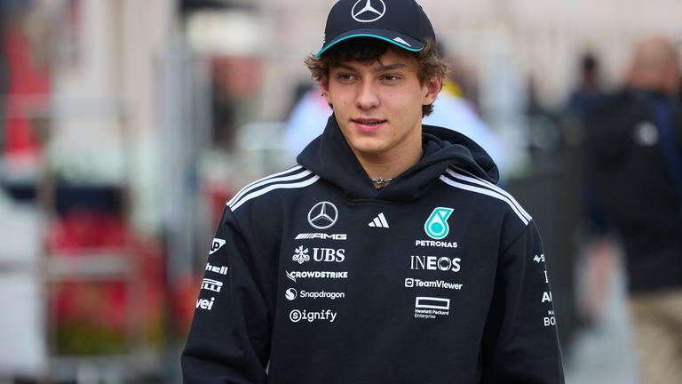 Mercedes: Andrea Kimi Antonelli - neu ab 2025 Stammfahrer.