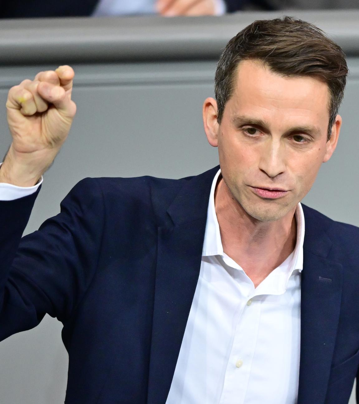 Archiv: Andreas Audretsch (Bündnis 90/Die Grünen) spricht in der Sitzung des Bundestags.  