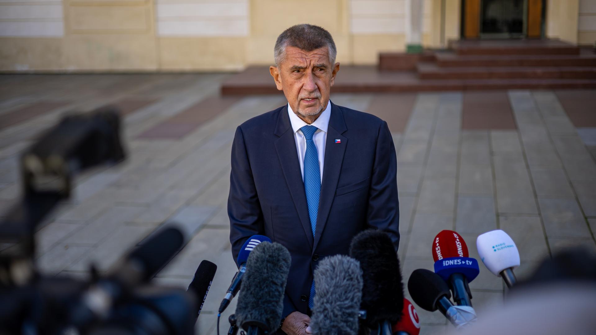 Andrej Babis trifft sich mit dem tschechischen Präsidenten zu Konsultationen nach den Wahlen