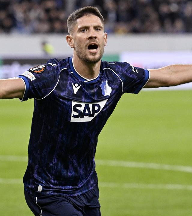 Andrej Kramaric landet in der Europa League seinen ersten Treffer der Saison.