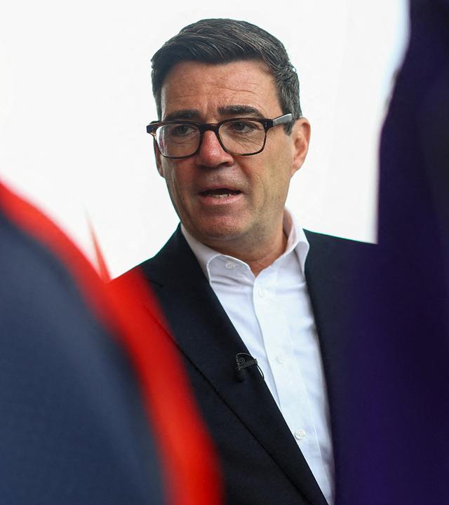Großbritaniens Premierminister Andy Burnham am 18.08.2026 in Wolverhampton.