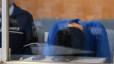 Angeklagter im Solingen-Prozess im Gerichtssaal