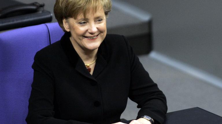 Archiv: Angela Merkel am 22.11.2005 in Berlin