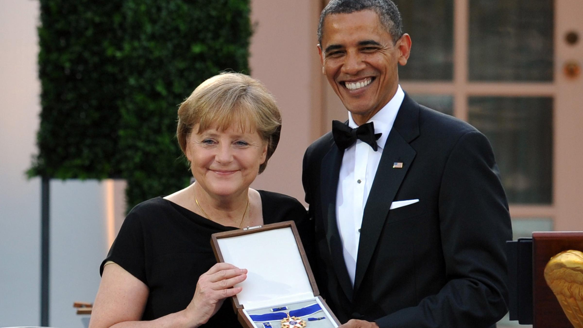 Angela Merkel und Barack Obama
