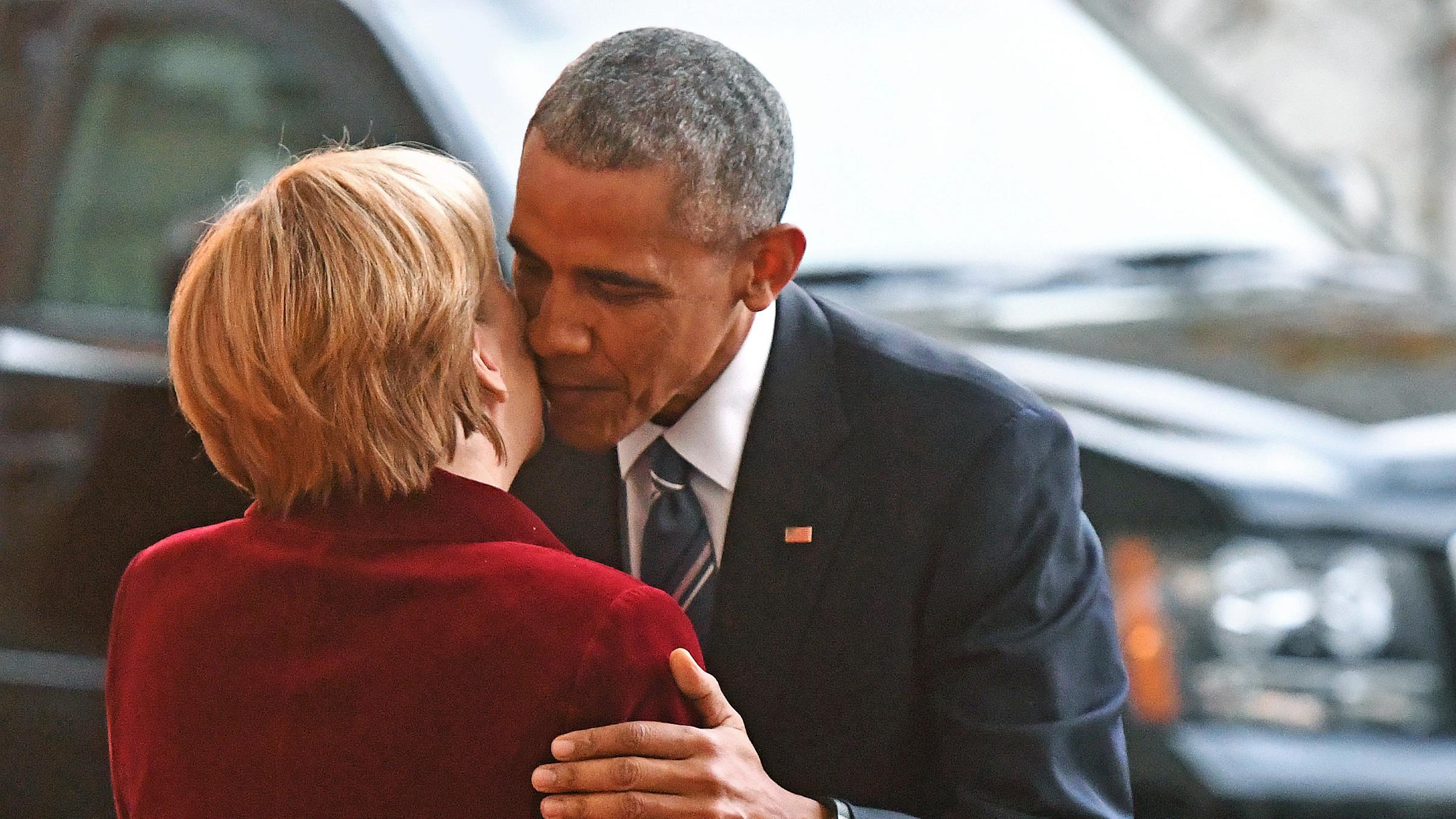Angela Merkel und Barack Obama
