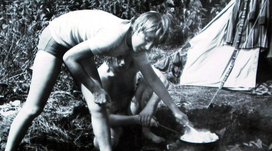 Angela Merkel, Camping