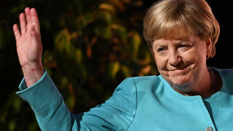 Interviewveranstaltung mit Angela Merkel