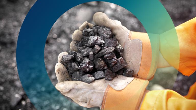 Eine Hand voll Kohle