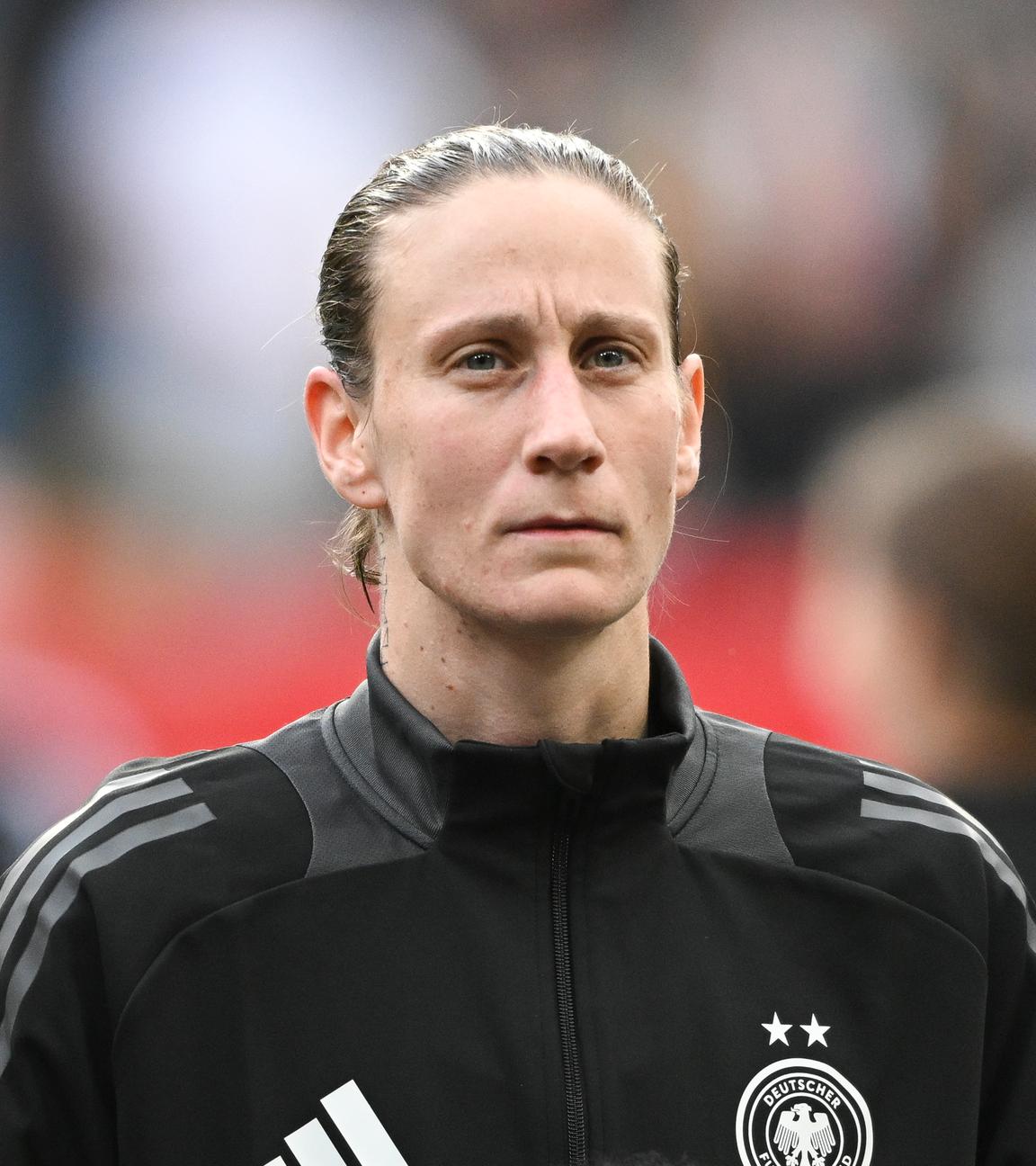 Die deutsche Torhüterin Ann-Katrin Berger.