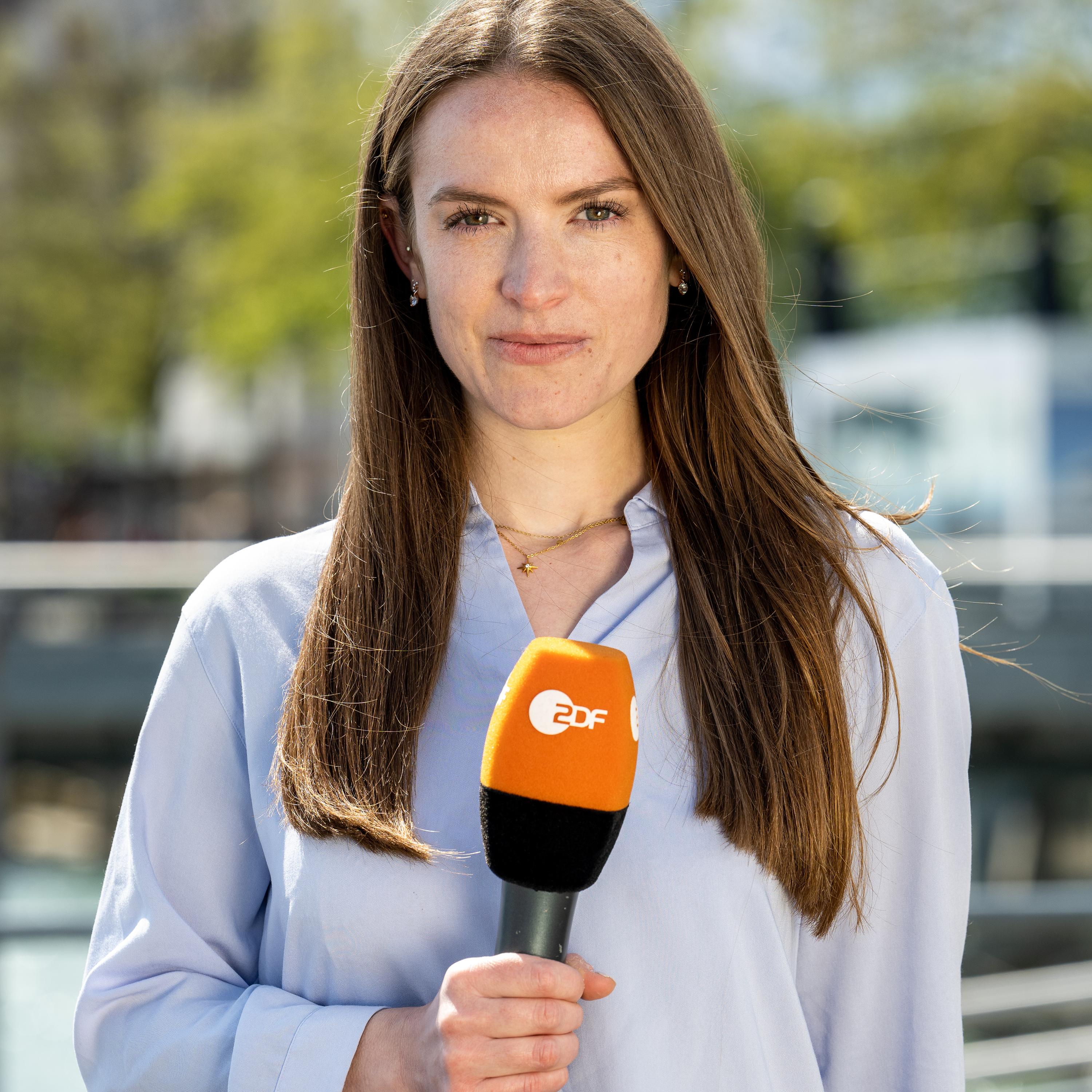 ZDF-Reporterin Anna Gürth