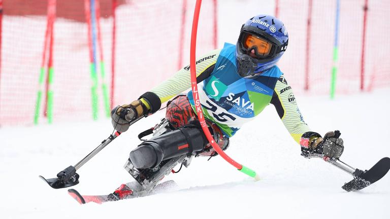 Anna-Lena Forster vom Team Deutschland im Slalom der Damen am 22.01.2023 in Slowenien. 