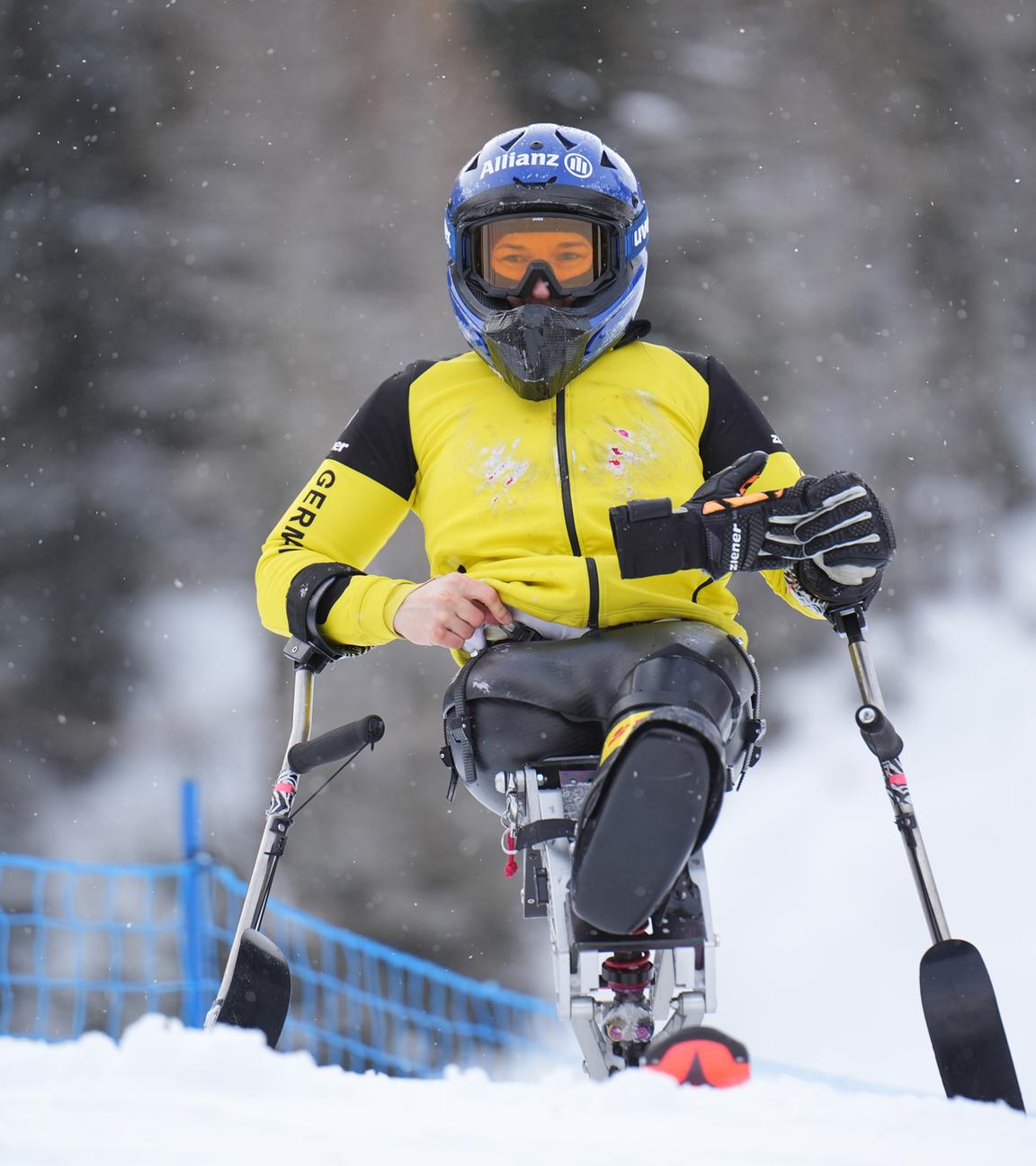 Anna-Lena Forster (Deutschland) in Aktion.