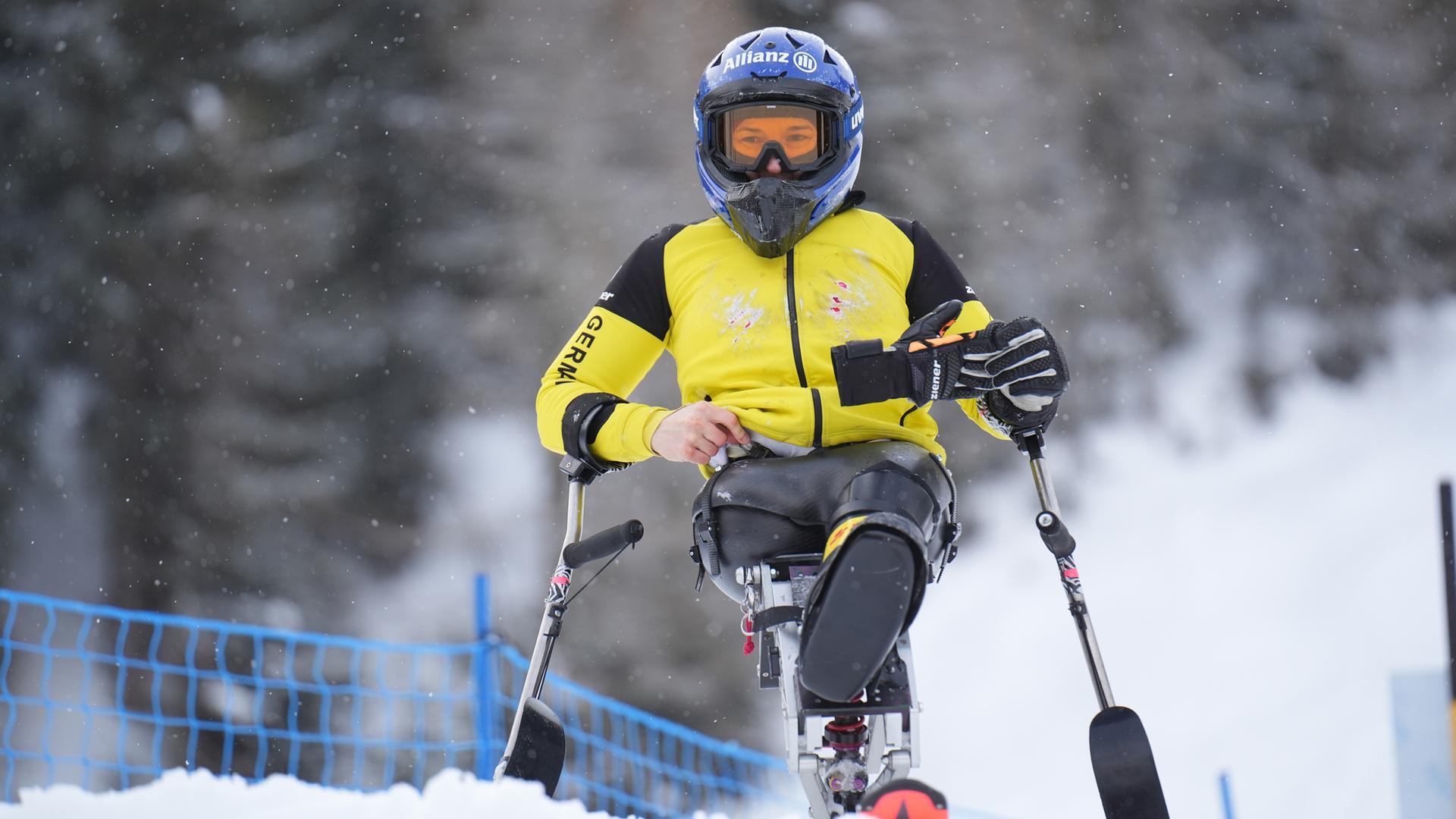 Anna-Lena Forster (Deutschland) in Aktion.