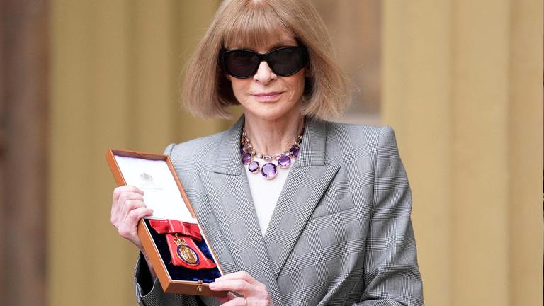 Die "Vogue"- Chefin Anna Wintour 