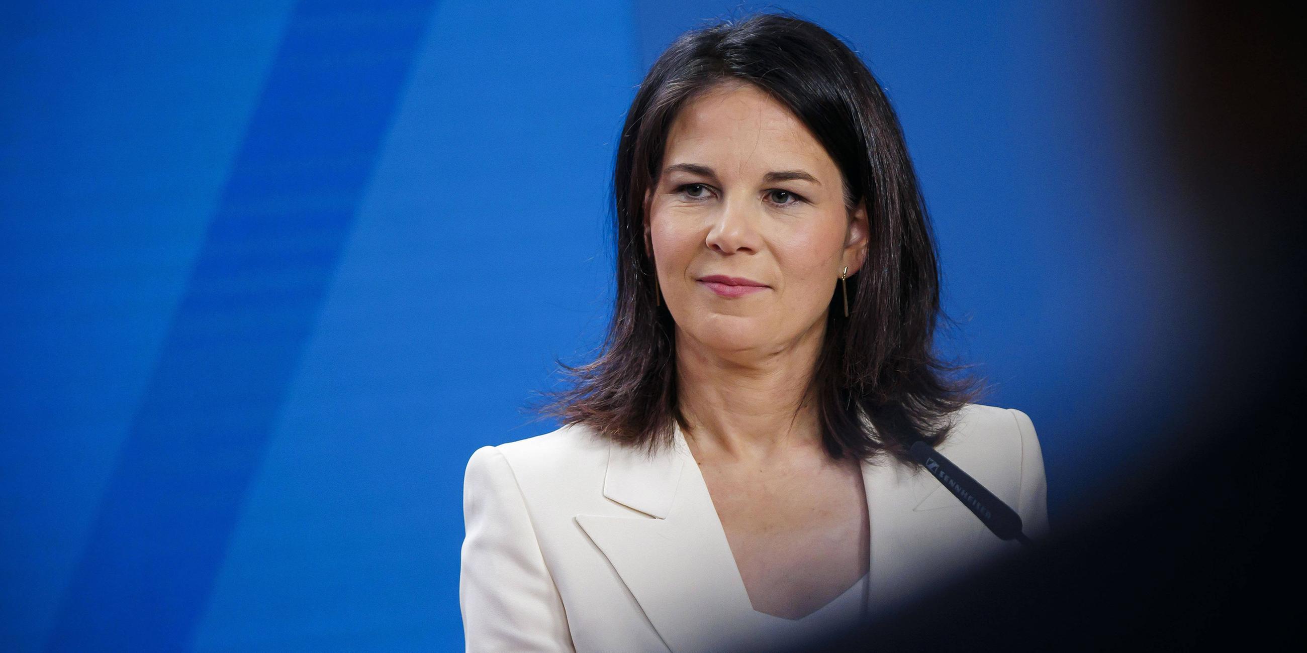 Annalena Baerbock, Außenministerin der Bundesrepublik Deutschland im Auswärtigen Amt in Berlin
