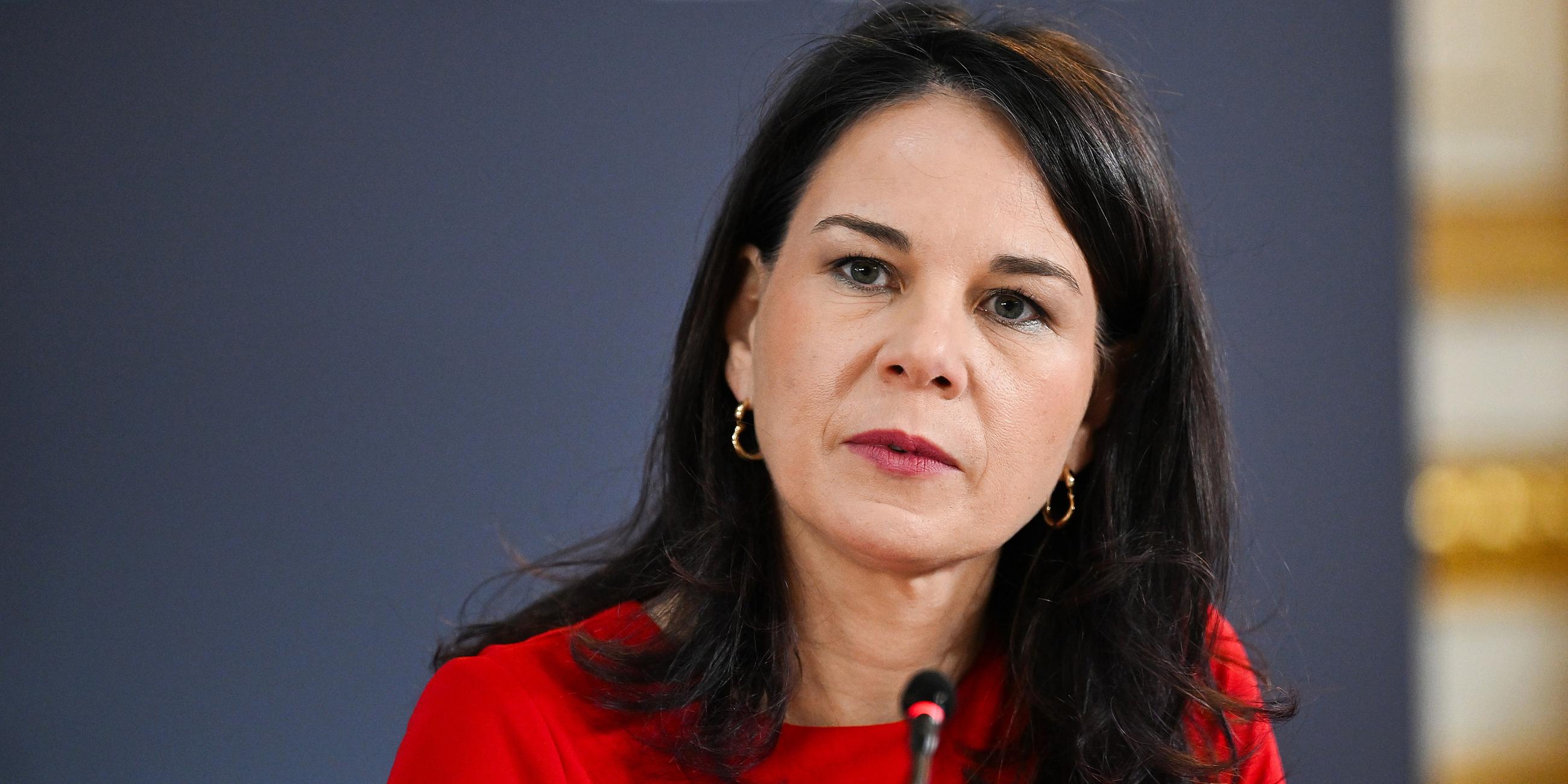 Außenministerin Annalena Baerbock, aufgenommen am 15.04.2025 in London