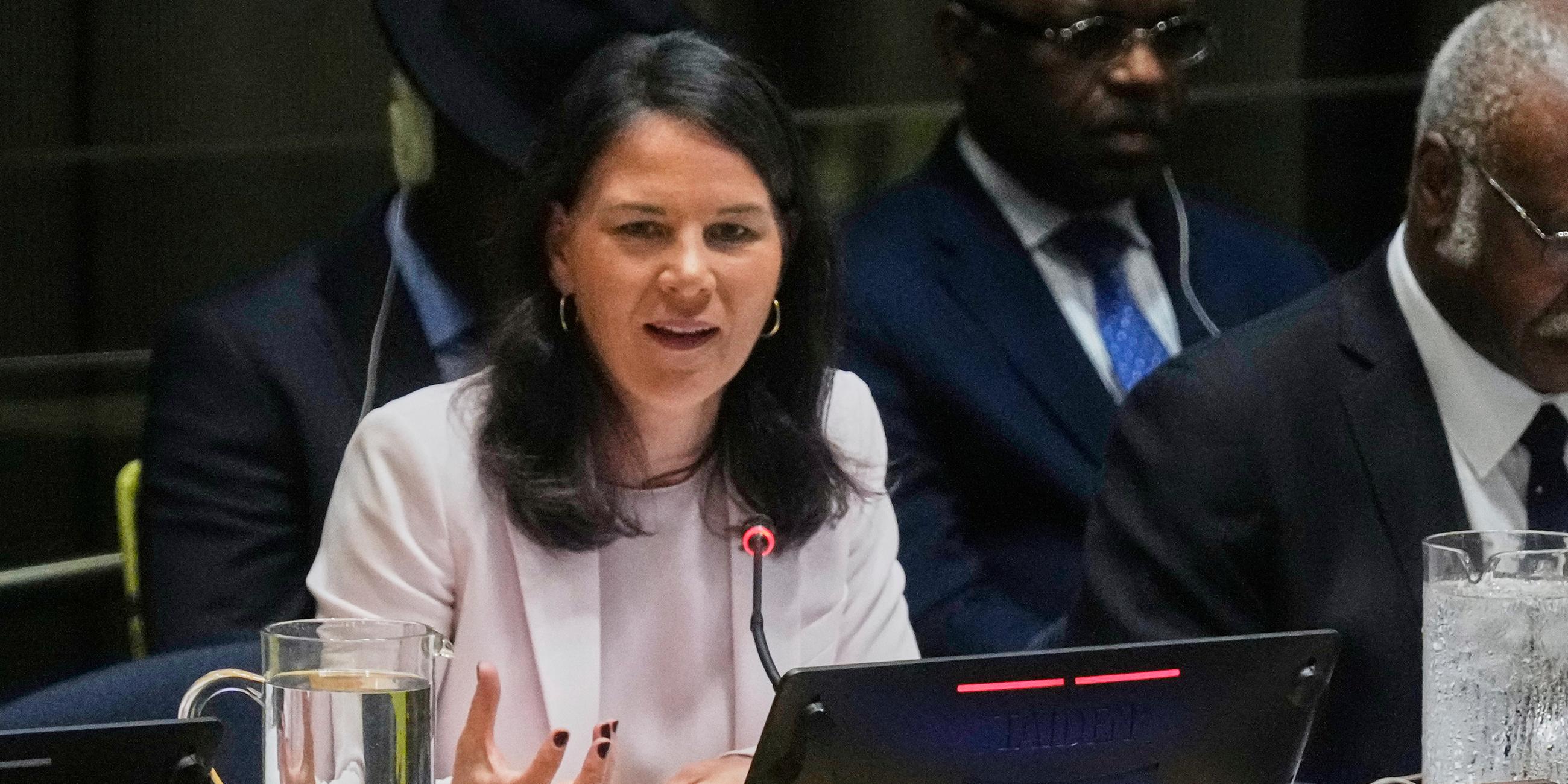Annalena Baerbock bei UN-Vollversammlung