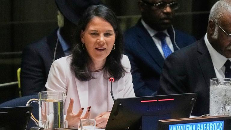 Annalena Baerbock bei UN-Vollversammlung