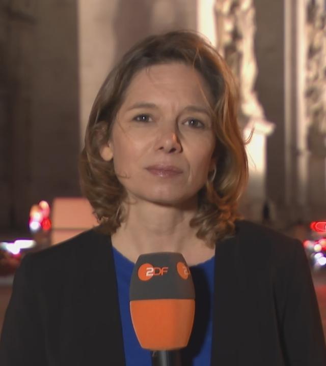 ZDF-Korrespondentin Anne Arend in Paris