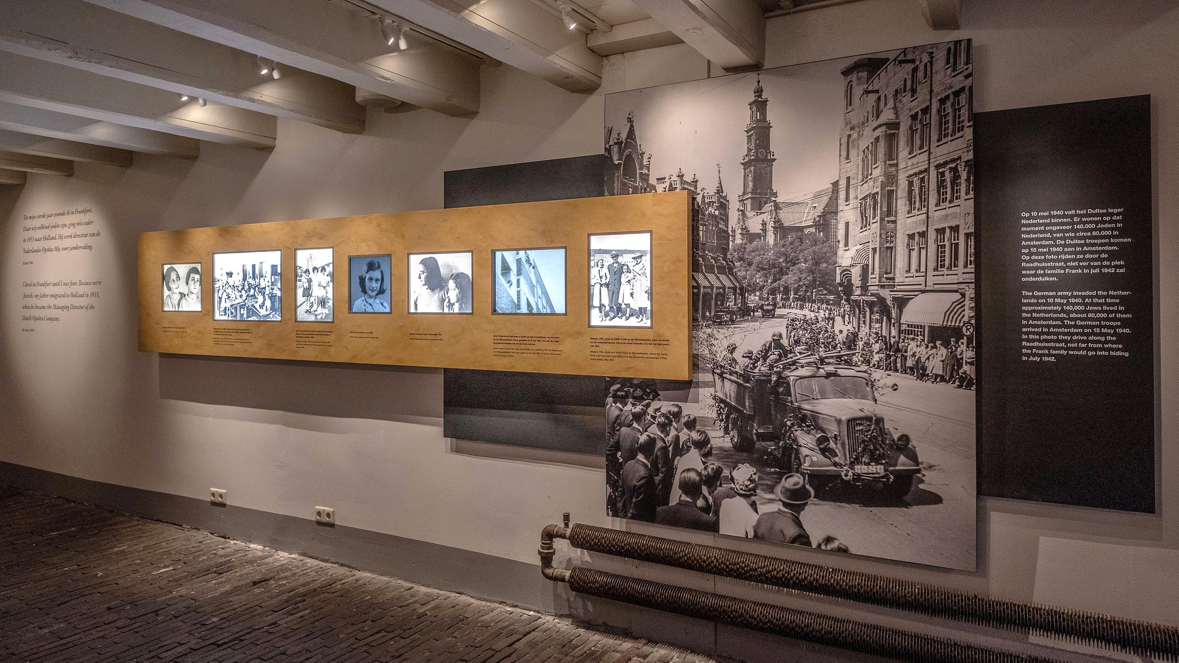 Ausstellung im Anne Frank Haus in Amsterdam