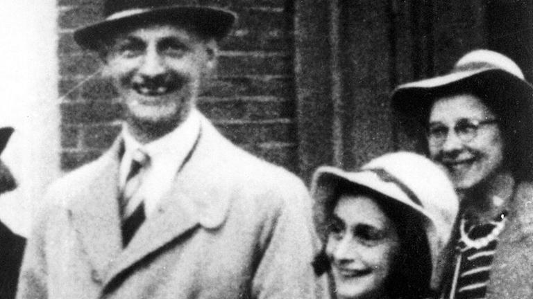 Anne Frank und ihre Eltern