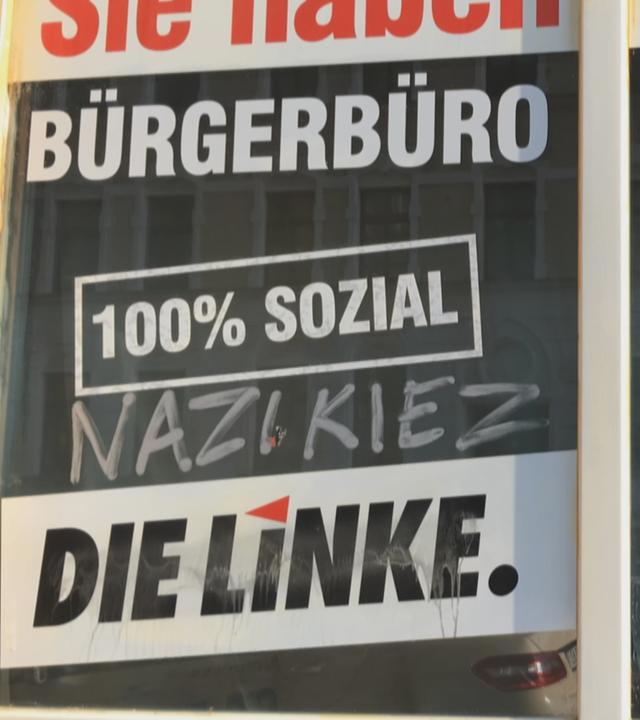 Anschlag auf ein Bürgerbüro der Linkspartei