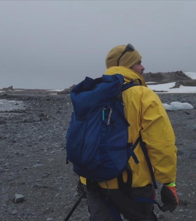 Carsten Behrendt in der Antarktis